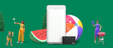 Get a $50 Visa® Prepaid Card. Only Online.